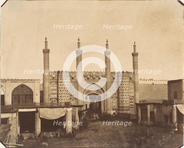 [The New Gate, Teheran], 1850s. Creator: Luigi Pesce.