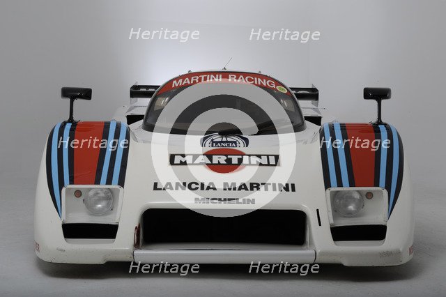 Lancia Martini Le Mans car chasis no 0007 1983. Artist: Simon Clay.