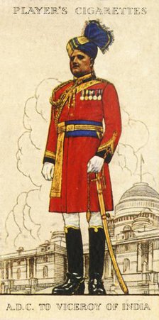 'Aide-De-Camp to the Viceroy of India', 1936. Creator: Unknown.