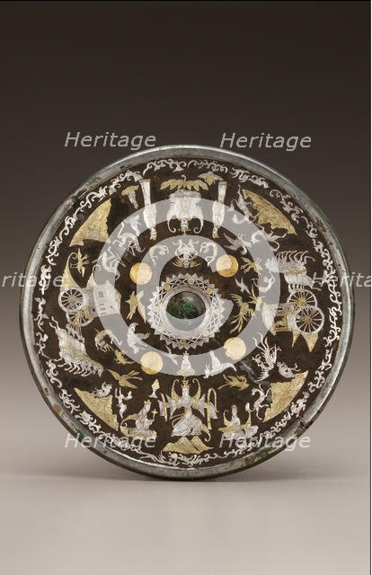 Mirror, Period of Division, 220-589. Creator: Unknown.