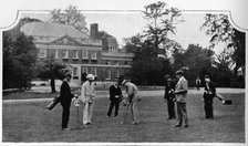 Golf at the Ranelagh Club, London, c1903 (1903). Artist: Unknown.