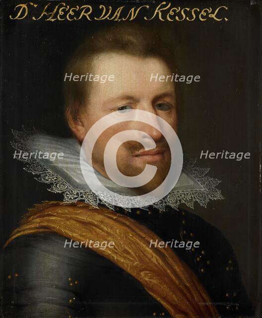 Portrait of Willem Adriaen (?-1625), Count of Hornes, Lord of Kessel and Westwezel, c.1616-c.1633. Creator: Workshop of Jan Antonisz van Ravesteyn.