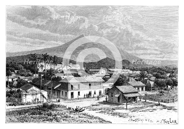 Escuintla, Guatemala, c1890.Artist: A Kohl