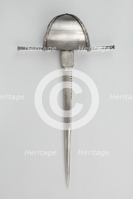 Parrying Dagger, Spain, late 17th century. Creator: Unknown.