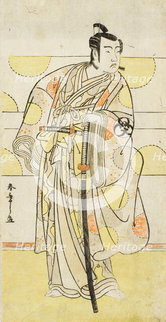 Actor Bando Mitsugoro I (image 2 of 2), 1770s-mid 1780s. Creator: Shunsho.