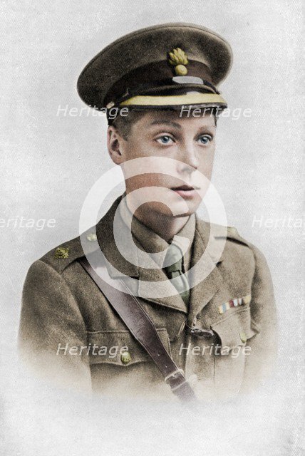 Edward, Prince of Wales, First World War, 1914-1918, (c1920).  Artist: Unknown.