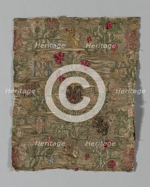 Fragment, Spain, 1601/25. Creator: Unknown.