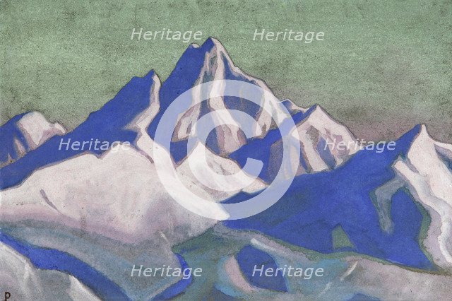 Himalayas', 1943. Creator: Roerich, Nicholas (1874-1947).
