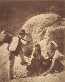 Peasants of the Alto-Douro, 1856. Creator: Joseph James Forrester.
