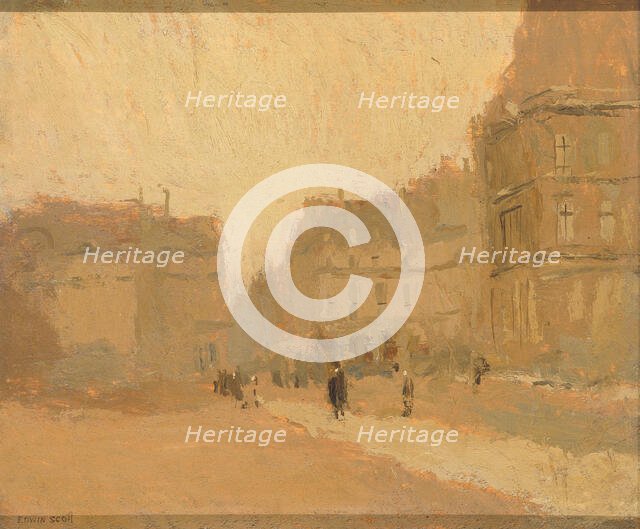 Rue des Pyramides, n.d. Creator: Frank Edwin Scott.