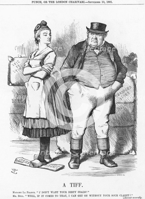 'A Tiff', 1881. Artist: Joseph Swain