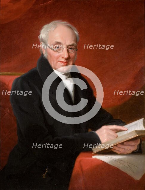 Portrait of Thomas Wright Hill, 1831.  Creator: Mary Martha Pearson.