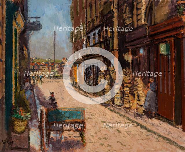 The Basket Shop, Rue St Jean, Dieppe, c1911-1912. Creator: Walter Richard Sickert.