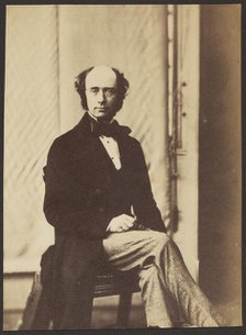 Portrait of a Man, about 1856. Creator: Roger Fenton.