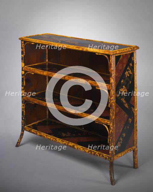 Bookcase, c. 1870-1880. Creator: Unknown.
