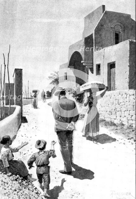 Adam Johnstone's Son: There was a sort of horror in the situation..., 1895. Creator: George Meisenbach.