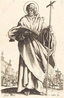 Saint Philip, published 1631. Creator: Jacques Callot.