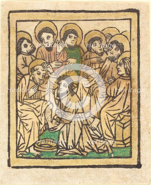 Christ Washing the Apostles' Feet, c. 1490. Creator: Unknown.