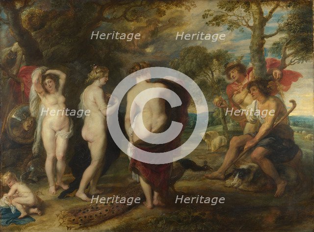 The Judgement of Paris, c. 1635. Artist: Rubens, Pieter Paul (1577-1640)