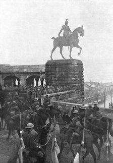 'Les Anglais sur le Rhin; "La meprisable petite armee" anglaise franchit le Rhin le 12 decembre 1918 Creator: Jean Clair-Guyot.
