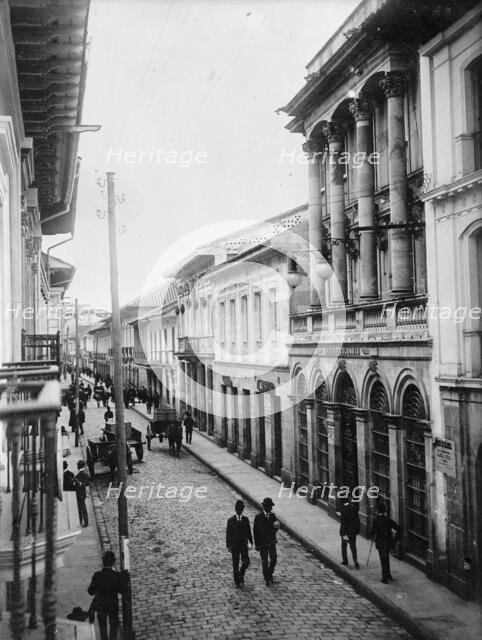 Colombia - Street Scenes In Bogota, 1911. Creator: Harris & Ewing.