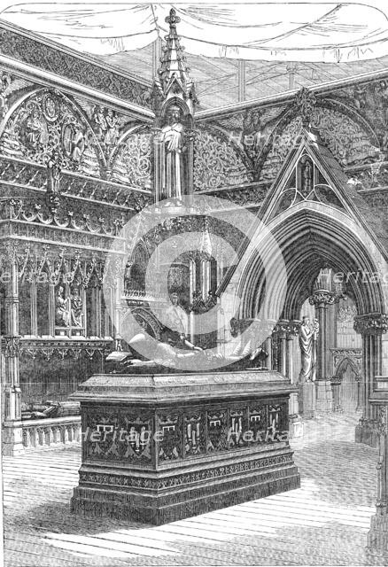 The English Mediaeval Court, at the Crystal Palace, Sydenham, 1854. Creator: Unknown.