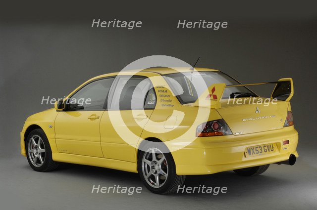 2003 Mitsubishi Lancer Evolution VIII Artist: Unknown.