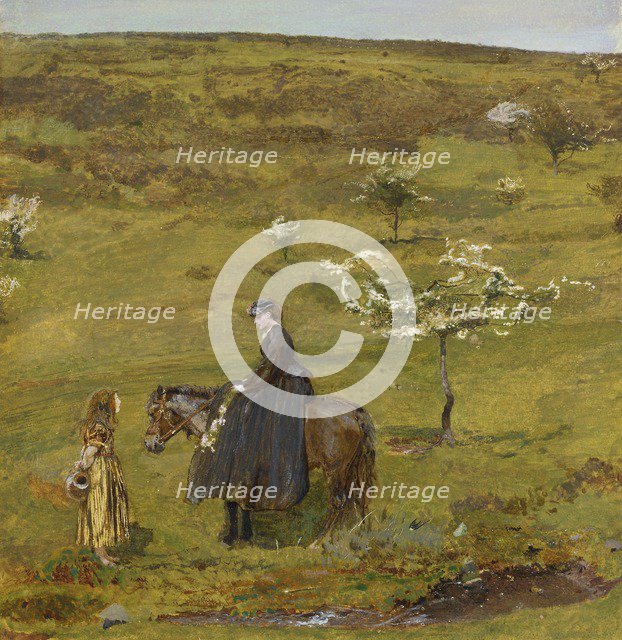 May on the Hill, late 19th century. Artist: John William North.