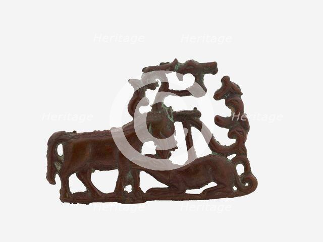 Animal plaque. Creator: Unknown.