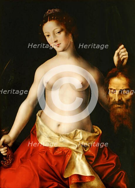 Judith with the Head of Holofernes, 16th century. Creator: Massys (Matsys), Jan (1510-1575).