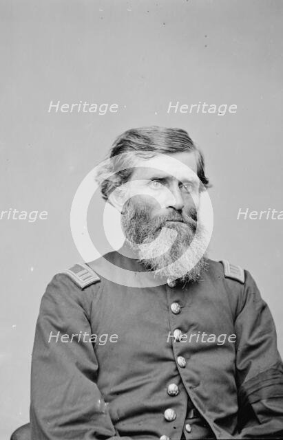 Captain J.M. Robinson, US Army, between 1855 and 1865. Creator: Unknown.