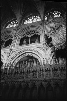 Ely Cathedral, Cambridgeshire, c1955-c1980. Creator: Ursula Clark.