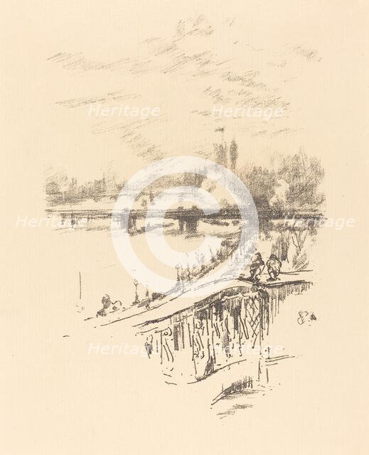 Savoy Pigeons, 1896. Creator: James Abbott McNeill Whistler.