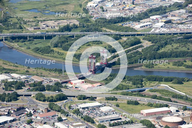 The Tees Newport Bridge, Middlesbrough, 2018. Creator: Emma Trevarthen.