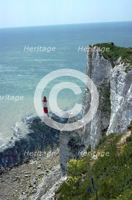 Beachy Head from above.