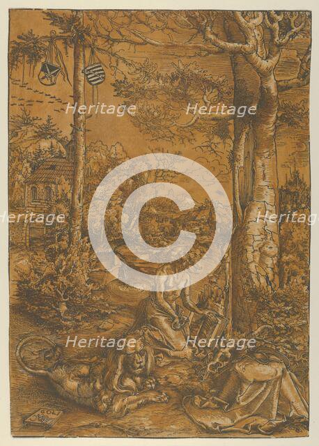 The Penitence of St. Jerome, 1509. Creator: Lucas Cranach the Elder.