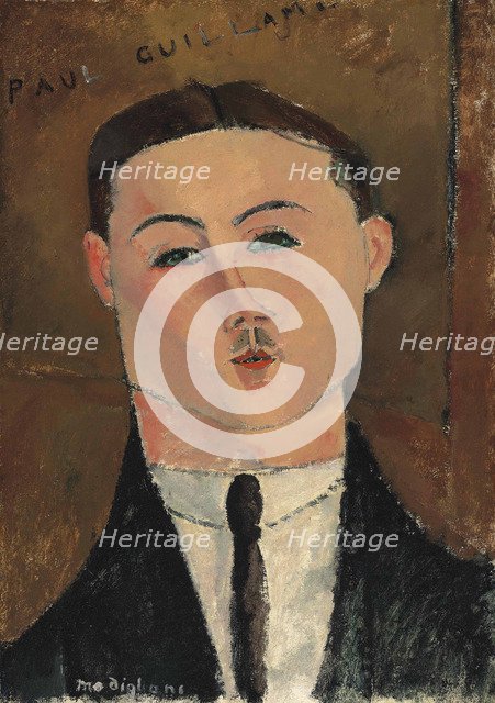 Portrait of Paul Guillaume (1891-1934) , 1916.