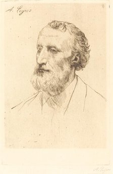 Jules Dalou, 1st plate. Creator: Alphonse Legros.