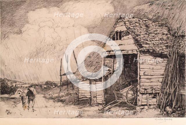 Hey! Ho! The Wind and the Rain, 1908. Creator: Martin Hardie.