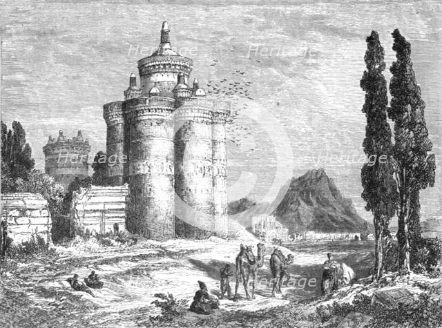 'View near Ispahan; A Ramble in Persia', 1875. Creator: Armin Vambery.