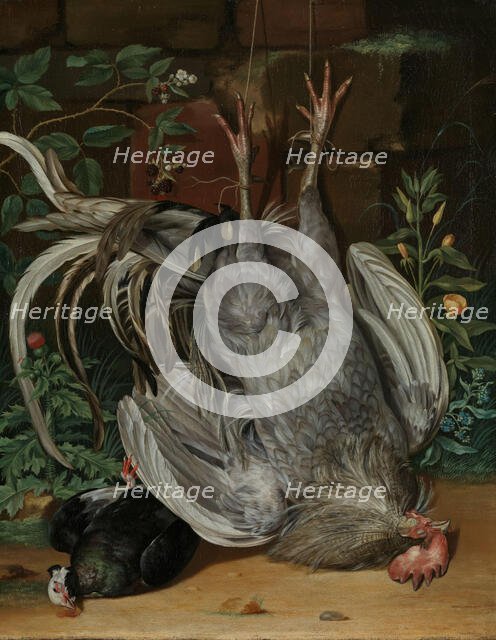 Dead Birds, 1735. Creator: Anton Friedrich Harms.