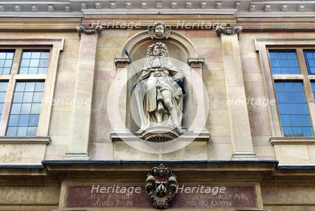 Charles II on Custom House, Kings Lynn, Norfolk.