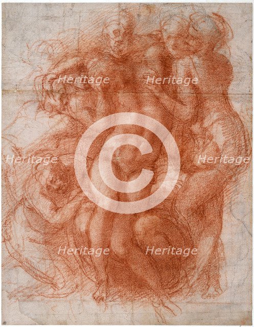 Lamentation, ca 1530. Artist: Buonarroti, Michelangelo (1475-1564)