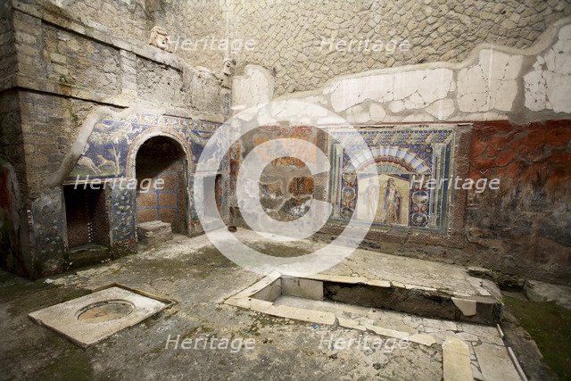 The House of Neptune and Amphitrite, Herculaneum, Italy. Artist: Samuel Magal