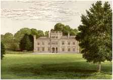 Wolseley Hall, Staffordshire, home of Baronet Wolseley, c1880. Artist: Unknown