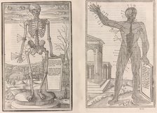 De dissectione partium corporis humani libri tres, 1545. Creators: Jean Jollat, Estienne de la Rivière.