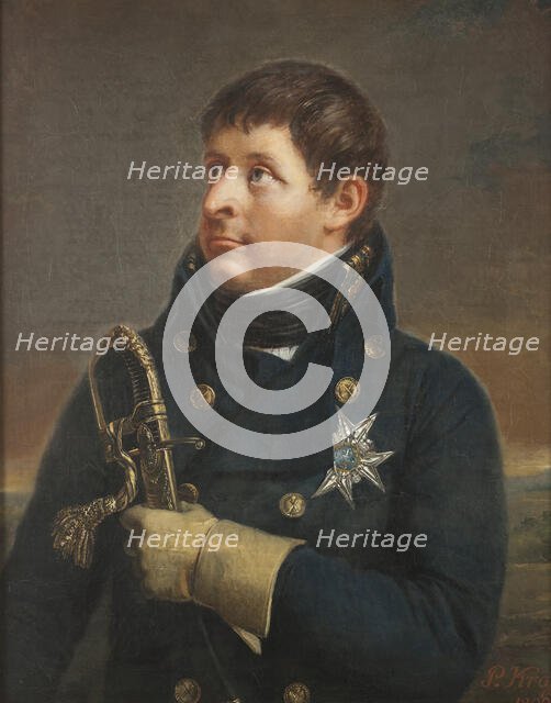 Karl August, 1768-1810, Duke of Holstein-Sonderburg-Augustenburg, Crown Prince of Sweden, 1809. Creator: Per Krafft the Younger.