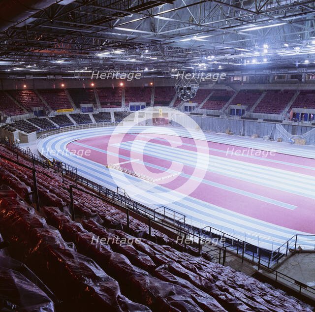 National Indoor Arena, King Edwards Road, Birmingham, c July 1991. Creator: John Laing plc.