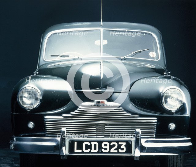 Front view of a 1951 Standard 'Vanguard 1'. Artist: Unknown
