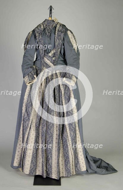 Dress, American, ca. 1885. Creator: Unknown.